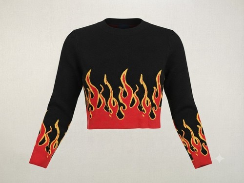 Urban outfitters flame crop - urban,