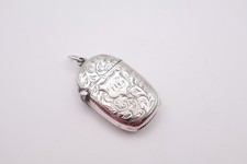 Antique sterling silver - sterling, vesta