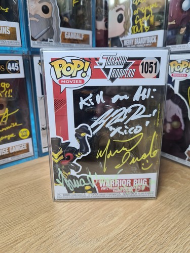 Starship troopers cast signed - starship,