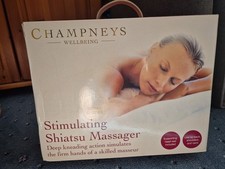 Champneys Deep Tissue Deluxe Shiatsu Massager Arms Feet Back CHSM-100