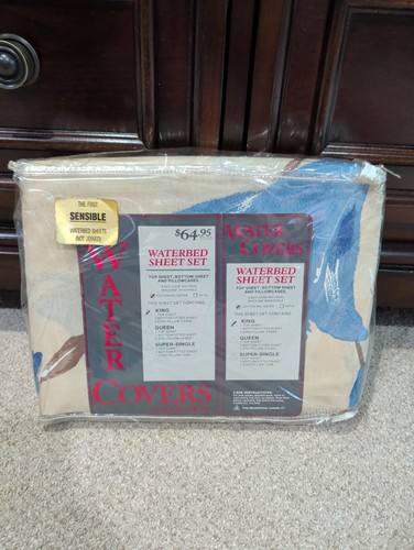 Vtg water covers king size - vtg,