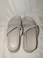 Thick Sole Beige Zara Sandals