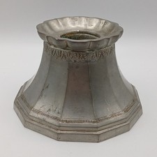 Just Andersen Denmark Pewter Art Deco Candlestick 1216