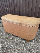 vintage ottoman Mid Century