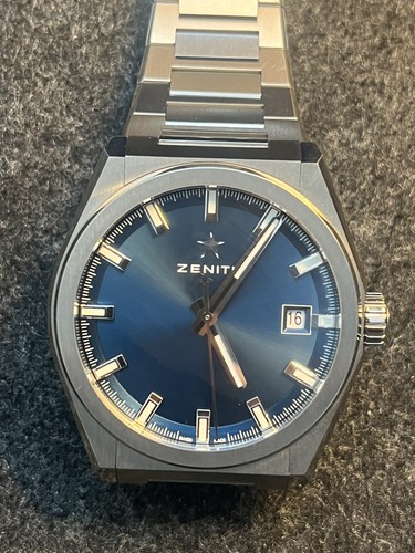 Zenith defy titanium size - zenith,