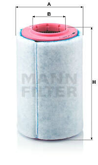 Mann filter 237 - mann-filter, 237/1