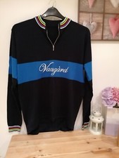 retro cycling jerseys vangard 7601 Size Extra Large Wool