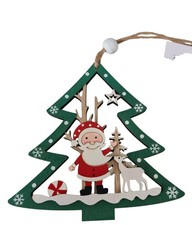 3D Father Christmas Tree