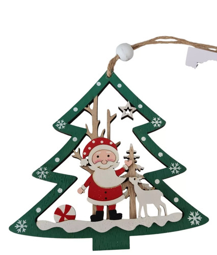 Father christmas tree - 3d,