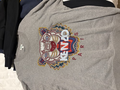Kenzo men grey sweatshirt - men's,