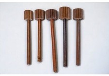 Antique Indian Teakwood Butter Churner Stick (Dasher) – Hand Carved Early 1800s