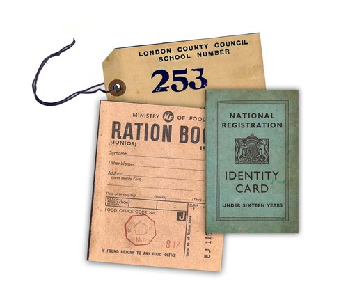Ww2 replica ration book - replica,