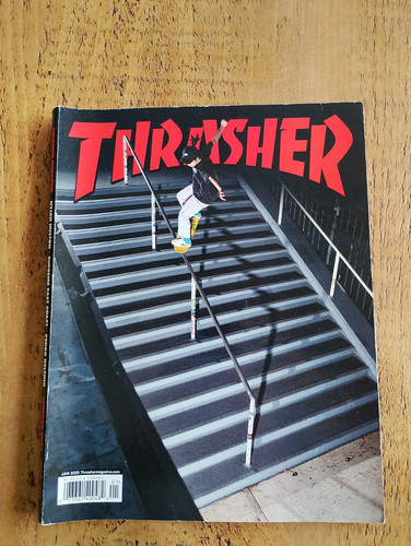 Thrasher skateboard magazine