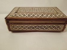 Traditional Ornate  Asian/Arabic Style  Medium Sized Jewellery/ Trinkets Box
