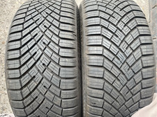 2 x CONTINENTAL ALL SEASON CONTACT 2 TYRES 7MM TREAD 205/45 R17 88W XL DOT 4923