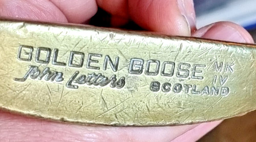 John letters scotland putter - john,