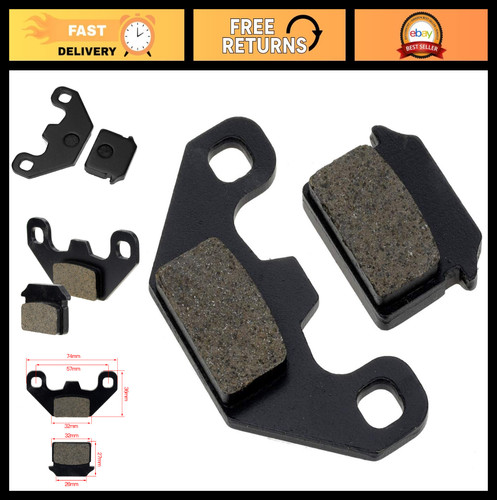Rear disc brake - pads, for