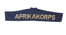 WW2 GERMAN CUFF TITLE "AFRIKA