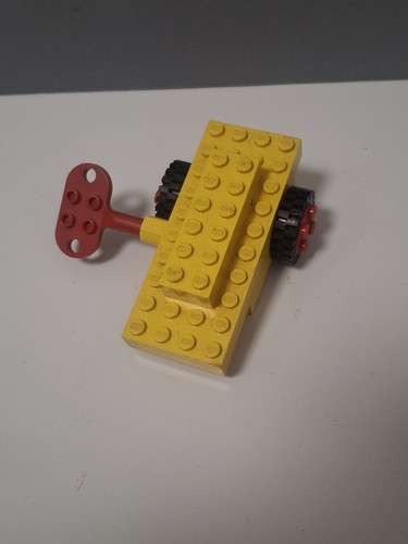 Lego 890 wind motor - wind-up, with