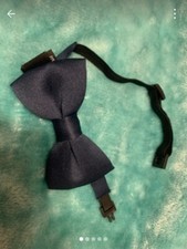 Boys Formal Navy Suit Tow Bow Tie Dickie Bow Size 18month -8 Years Adjustable 