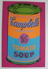 Andy Warhol soup can for