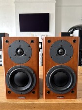 Dynaudio | Focus 110 Speakers | Cherry With Dedicated Stands ￼