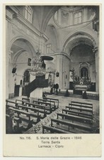 (9275) CYPRUS POSTCARD LARNACA CATHOLIC CHURCH BY GLASZNER (No 1 19) YEAR 1930