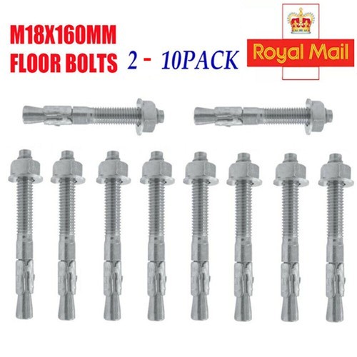 M18 x160mm floor - bolts, /