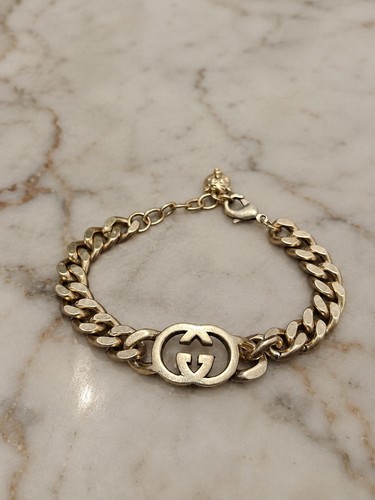 Gucci gold tone chain - tone,