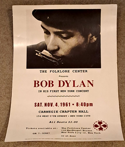 Bob dylan 1961 carnegie - dylan:, hall