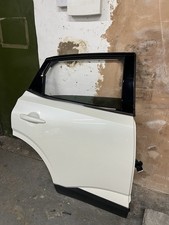 NISSAN QASHQAI J12 2021-2023 DRIVER SIDE BACK COMPLETE DOOR IN White