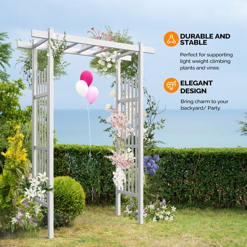 Garden arch trellis pergola - arch,