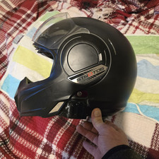 VPR.303 F242 Roof Reverse Flip-Up Motorbike Modular Touring Helmet P/J Rated