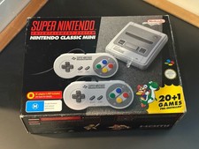 SNES Mini Classic Console with 2 Controllers Tested Working