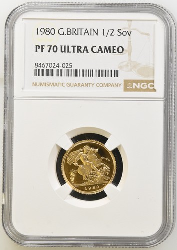 1980 gold proof half - gold,