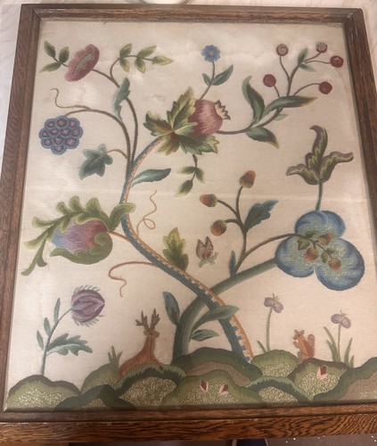Large hand embroidered - hand,