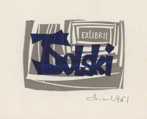Exlibris dolaotwsky zbigniew - exlibris,