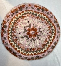 Fair Isle Hand-knitted Beret