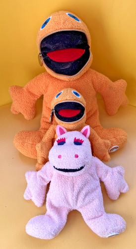 Rainbow plush small zippy - rainbow,