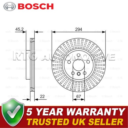 Bosch front brake - front,