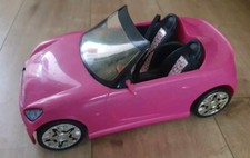 CHILDREN’S MATTEL BARBIE GLAM AUTO 2 SEATER PINK CONVERTIBLE SPORTS CAR TOY