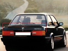bmw e30 rear trunk spoiler lip
