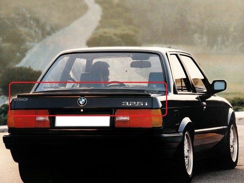 Bmw e30 rear - trunk, spoiler