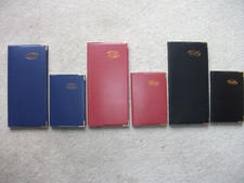 2026 WEEK TO VIEW DIARY - POCKET OR SLIM - BLACK, BLUE OR BURGUNDY