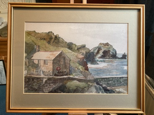 Original watercolour mollie - by,