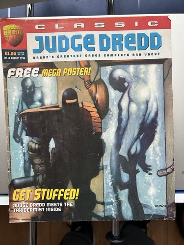 Classic judge dredd comic - classic,