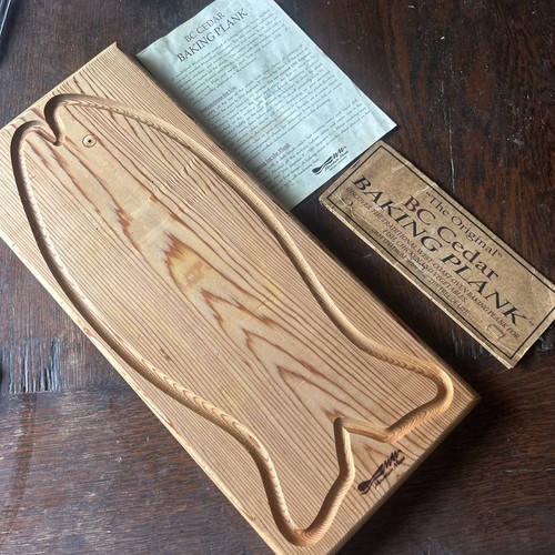 Cedar wood baking plank w - baking, c/w