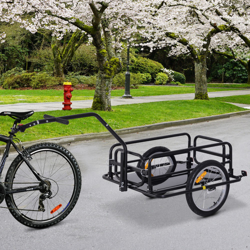 Homcom folding bicycle - folding, cargo
