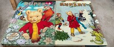 2 vintage Rupert the Bear
