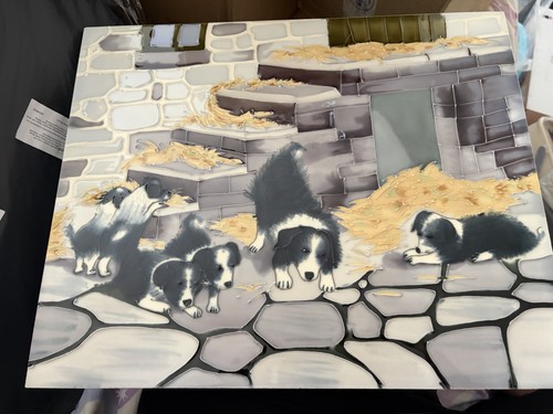 Border collie puppies - puppies, play